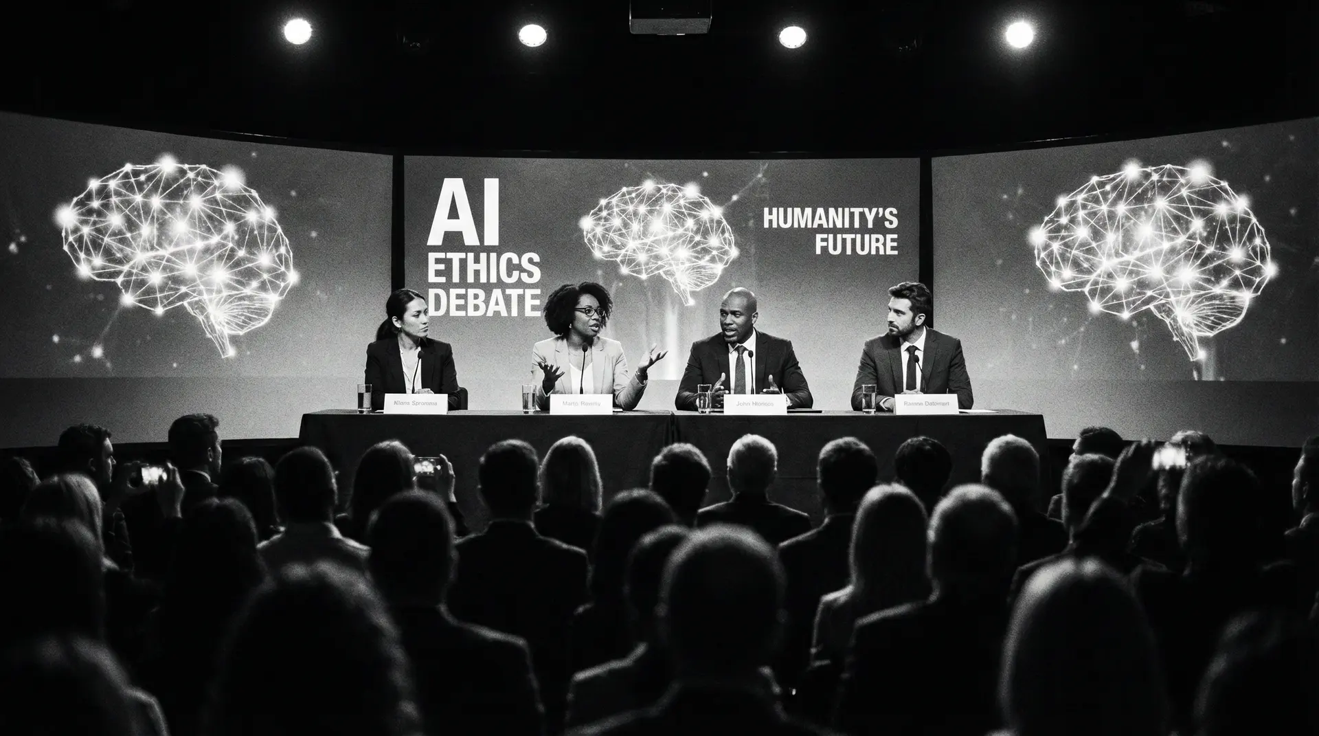 人工智能伦理边界讨论现场 - 91吃瓜